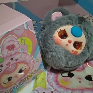 Baby Three take me out zipper bag Confirmed Koala with some 🔥👀🔥 special eyes.